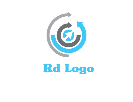 multiple arrows logo