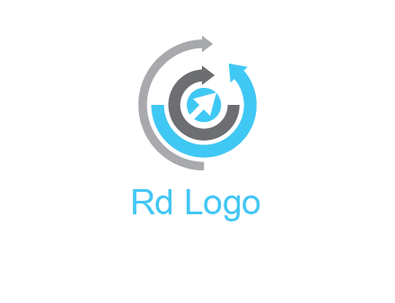 multiple arrows logo