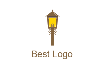 street lamp logo