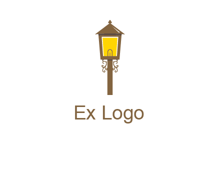 street lamp logo