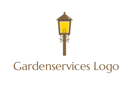 street lamp logo