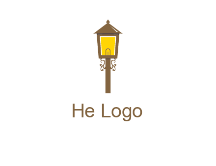 street lamp logo