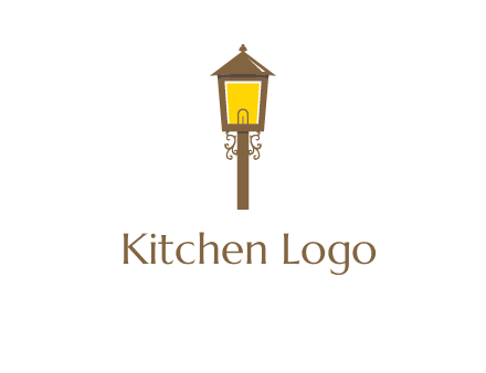 street lamp logo