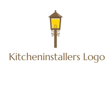 street lamp logo