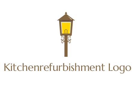 street lamp logo