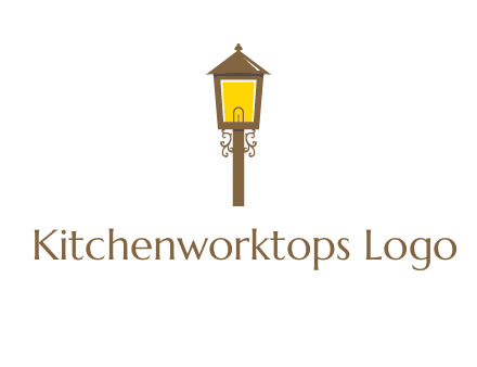 street lamp logo