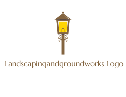 street lamp logo