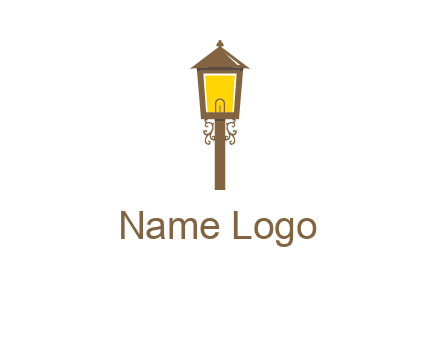 street lamp logo