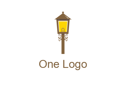 street lamp logo