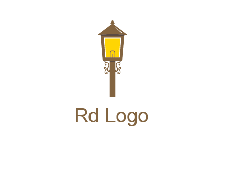 street lamp logo