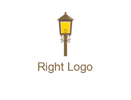 street lamp logo