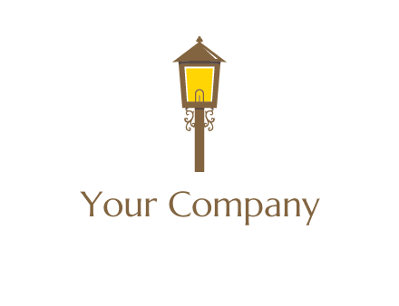 street lamp logo