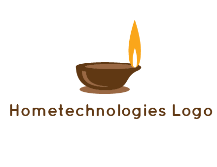 diwali lamp logo