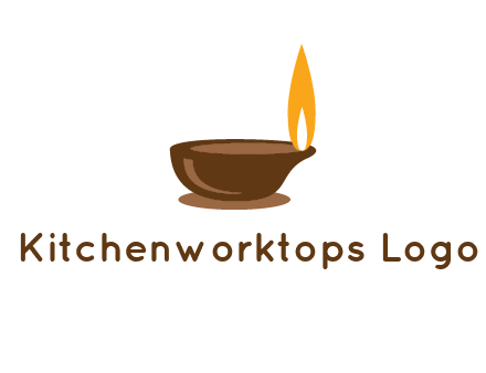 diwali lamp logo