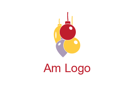 christmas ornaments icon