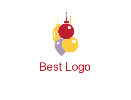 christmas ornaments icon