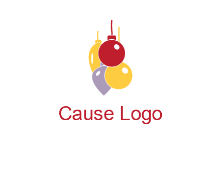 christmas ornaments icon