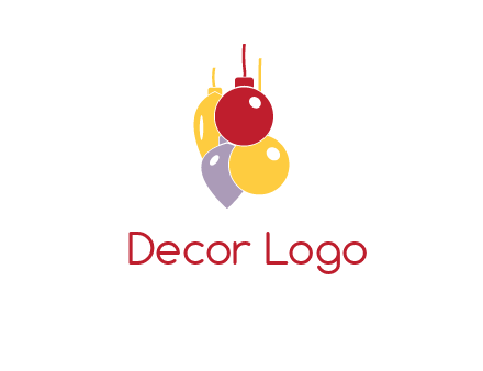christmas ornaments icon