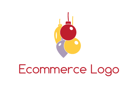 christmas ornaments icon