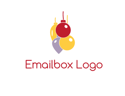 christmas ornaments icon