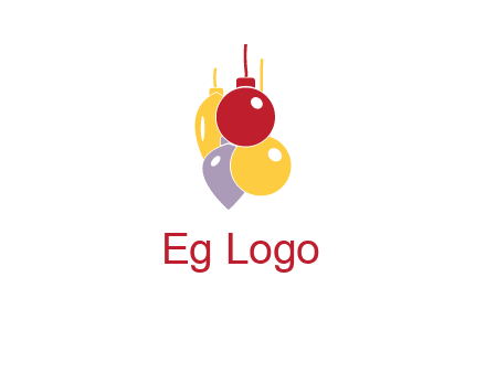 christmas ornaments icon