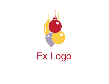 christmas ornaments icon