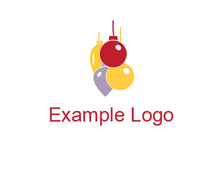 christmas ornaments icon