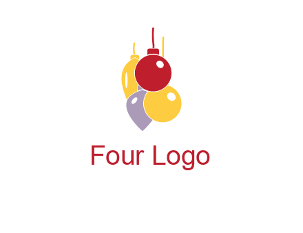 christmas ornaments icon