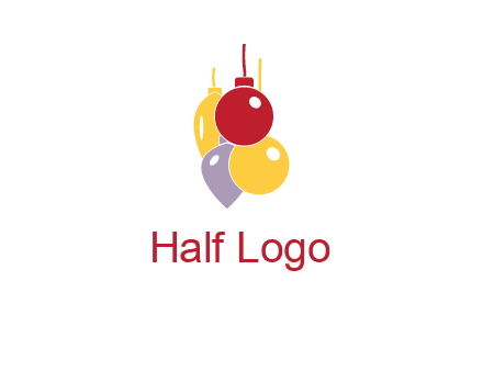 christmas ornaments icon