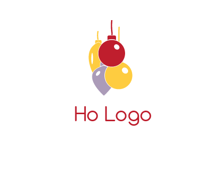 christmas ornaments icon