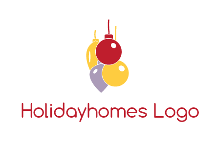 christmas ornaments icon