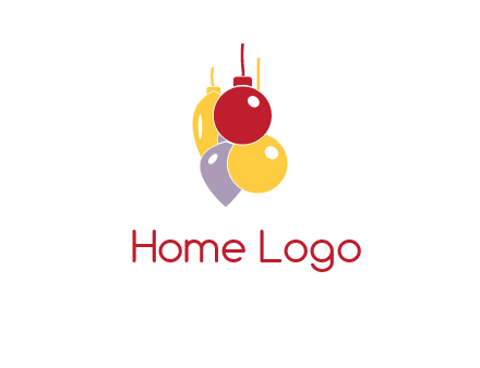 christmas ornaments icon