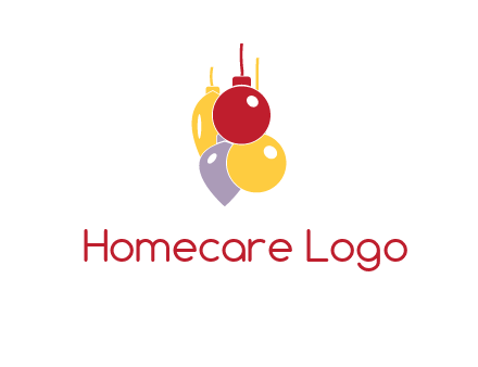 christmas ornaments icon