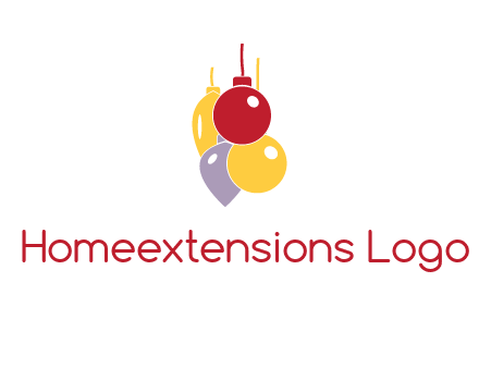 christmas ornaments icon