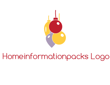 christmas ornaments icon