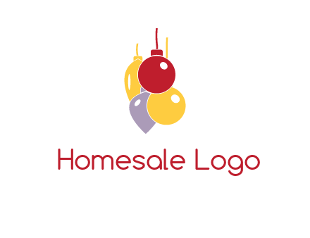christmas ornaments icon
