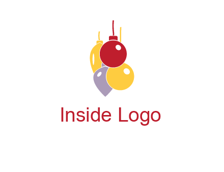 christmas ornaments icon