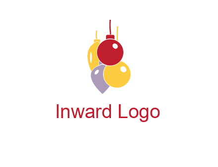 christmas ornaments icon
