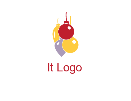 christmas ornaments icon