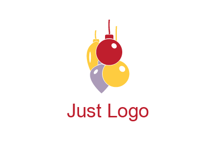 christmas ornaments icon