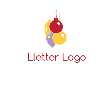 christmas ornaments icon