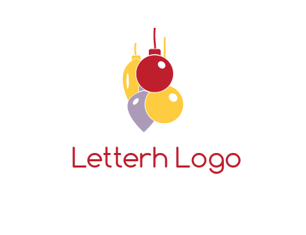 christmas ornaments icon