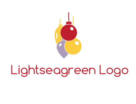 christmas ornaments icon