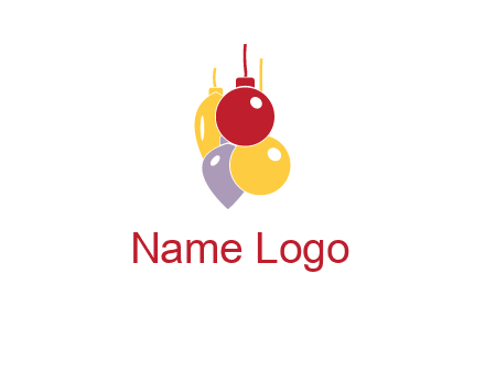 christmas ornaments icon