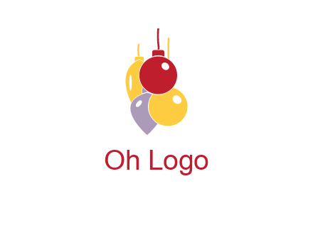 christmas ornaments icon
