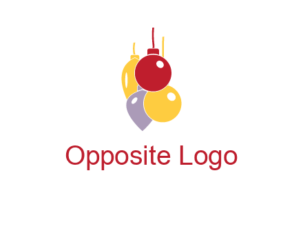 christmas ornaments icon
