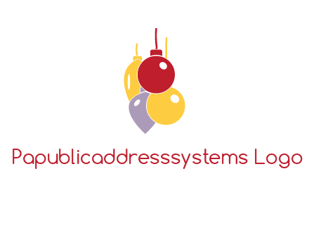 christmas ornaments icon