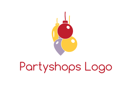 christmas ornaments icon
