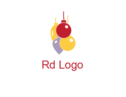 christmas ornaments icon