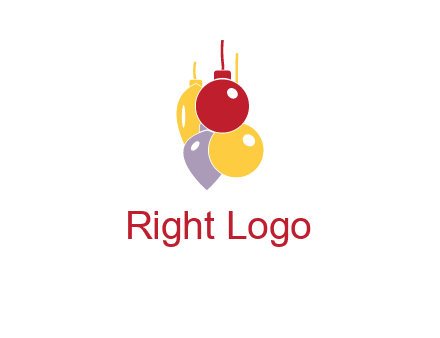 christmas ornaments icon